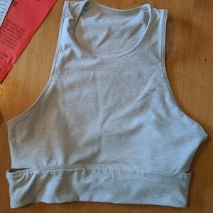 Outdoor voices slashback crop (S)